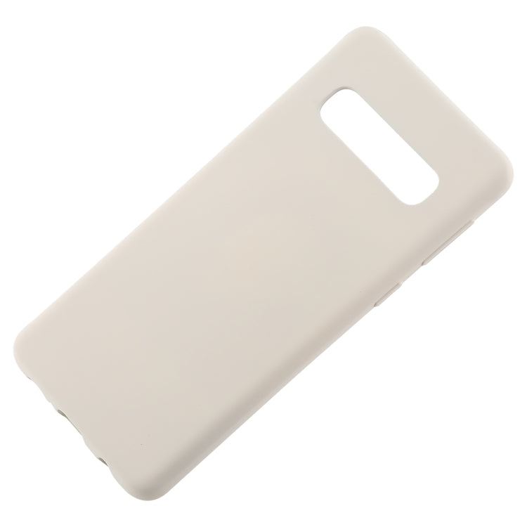 GOOSPERY SOFT FEELING Liquid TPU Drop-proof Soft Case for Galaxy S10
