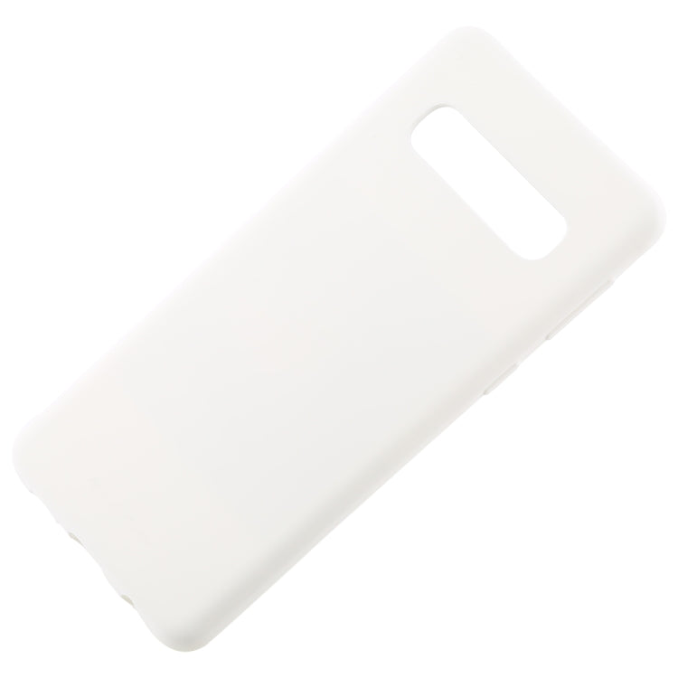 GOOSPERY SOFT FEELING Liquid TPU Drop-proof Soft Case for Galaxy S10