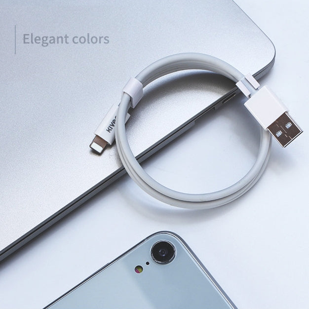KIVEE KV-CT203 2A Type-C / USB-C to USB TPE Charging Data Cable, Length: 1m(White)
