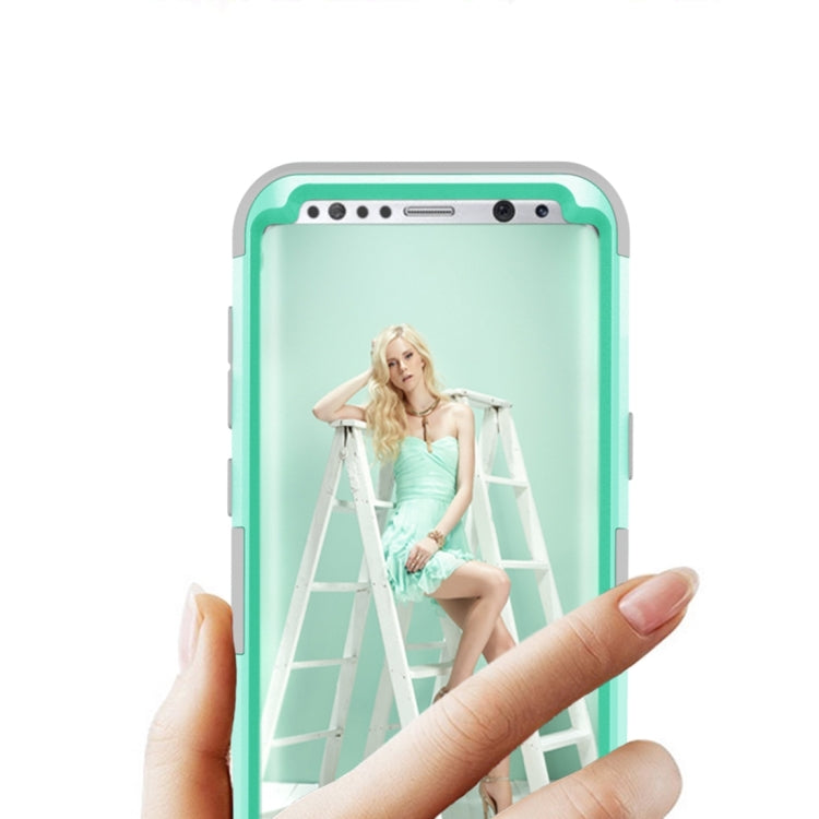 For Galaxy S8 Dropproof 3 in 1 Silicone sleeve for mobile phone