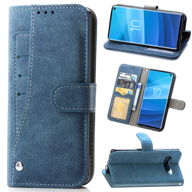 Frosted 360 Degree Rotating Case with Holder & Card Slot for Galaxy S10e