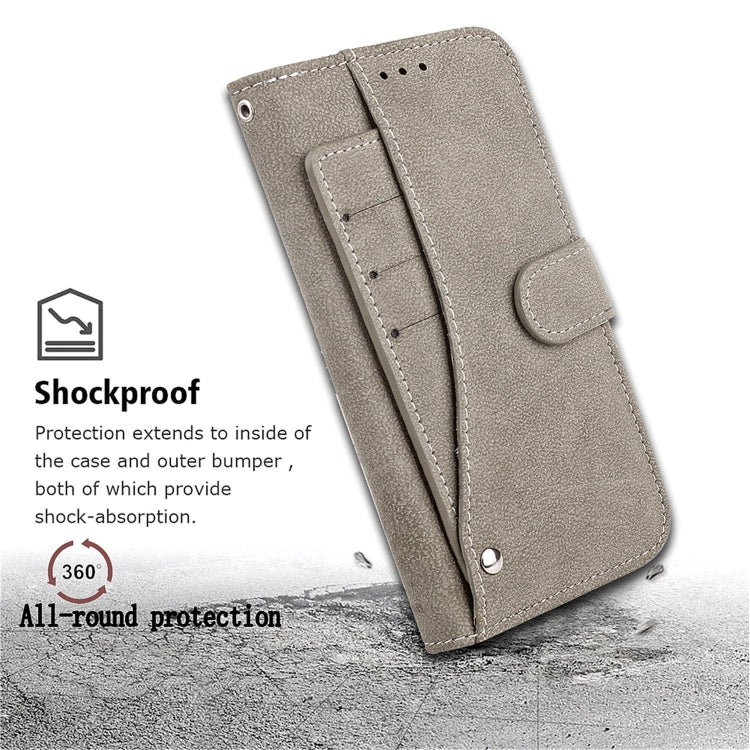 Frosted 360 Degree Rotating Case with Holder & Card Slot for Galaxy S10e