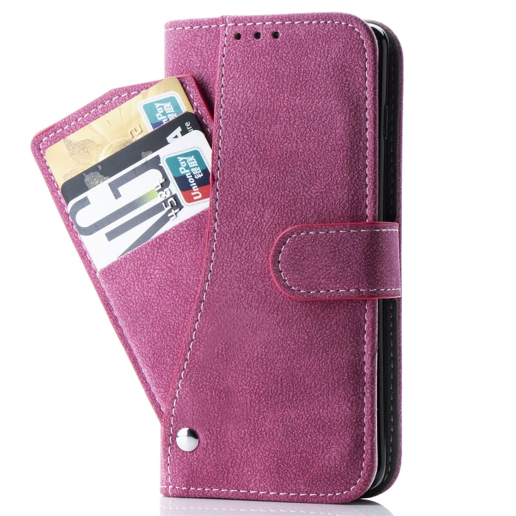 Frosted 360 Degree Rotating Case with Holder & Card Slot for Galaxy S10e