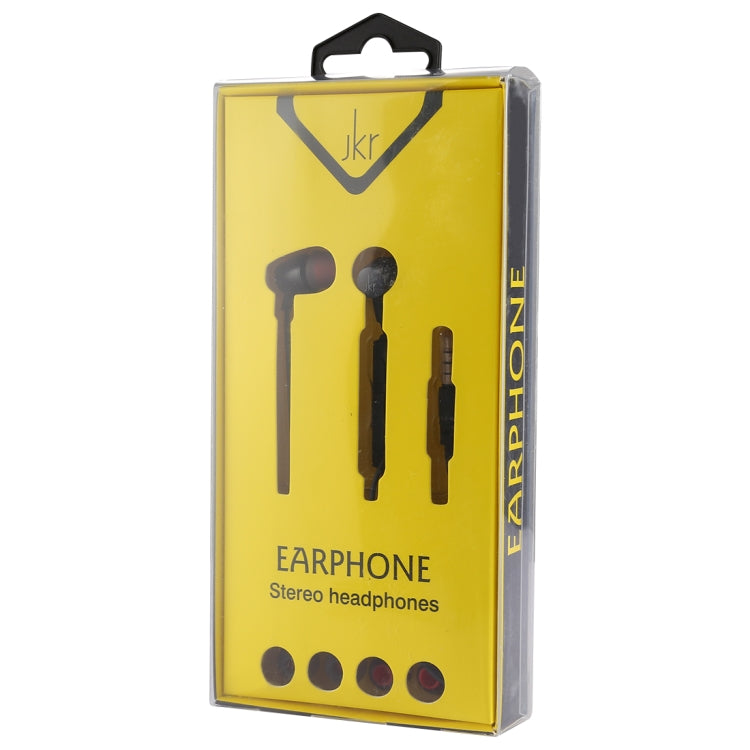 JKR-310 3.5mm In-ear Wired Stereo Earphone with Mic, Support Hands-free Calls, For Phones, Tablets, Computers and other Devices with 3.5mm Audio Jack