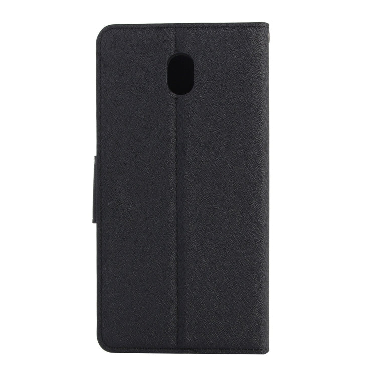 For Galaxy J7 (2017) (EU Version) Silk Texture Horizontal Flip Leather Case with Holder & Card Slots & Wallet & Photo Frame