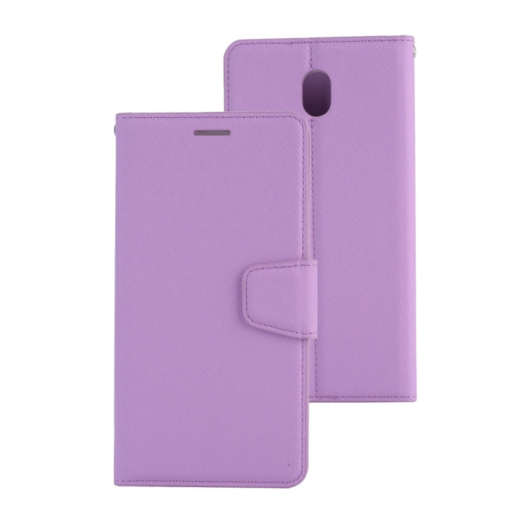 For Galaxy J7 (2017) (EU Version) Silk Texture Horizontal Flip Leather Case with Holder & Card Slots & Wallet & Photo Frame