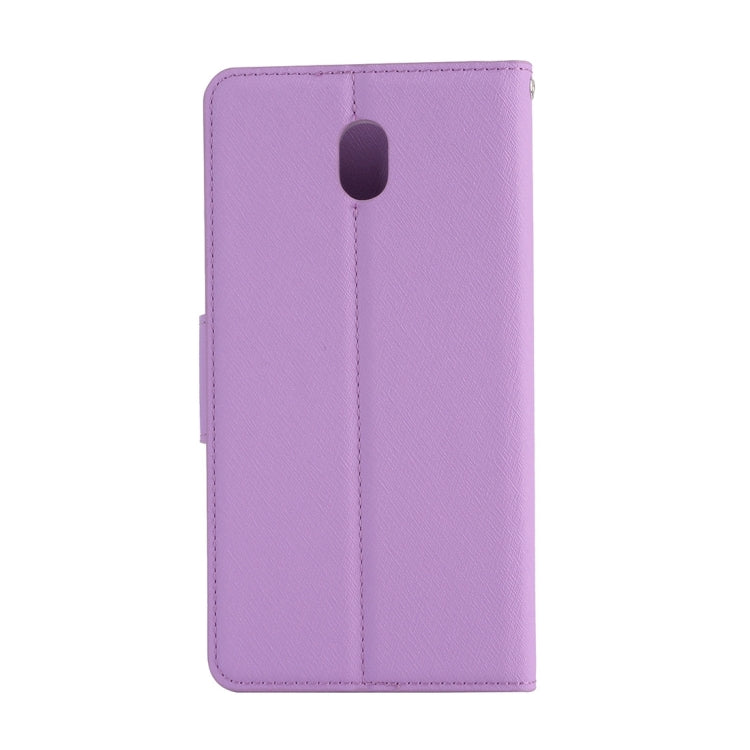 For Galaxy J7 (2017) (EU Version) Silk Texture Horizontal Flip Leather Case with Holder & Card Slots & Wallet & Photo Frame