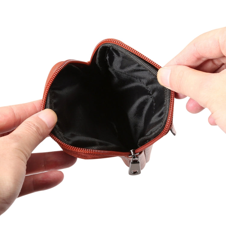 Men Litchi Texture PU Universal Phone Vertical Waist Bag, Size: L, For iPhone, Samsung, Galaxy Note9, Huawei, Xiaomi, HTC, Sony, Lenovo and other 6.3~6.5 inch Smartphones