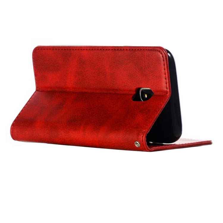 Calf Texture Zipper Magnetic Horizontal Flip Leather Case for Galaxy J330 (J3 2017), with Wallet & Holder & Card Slots