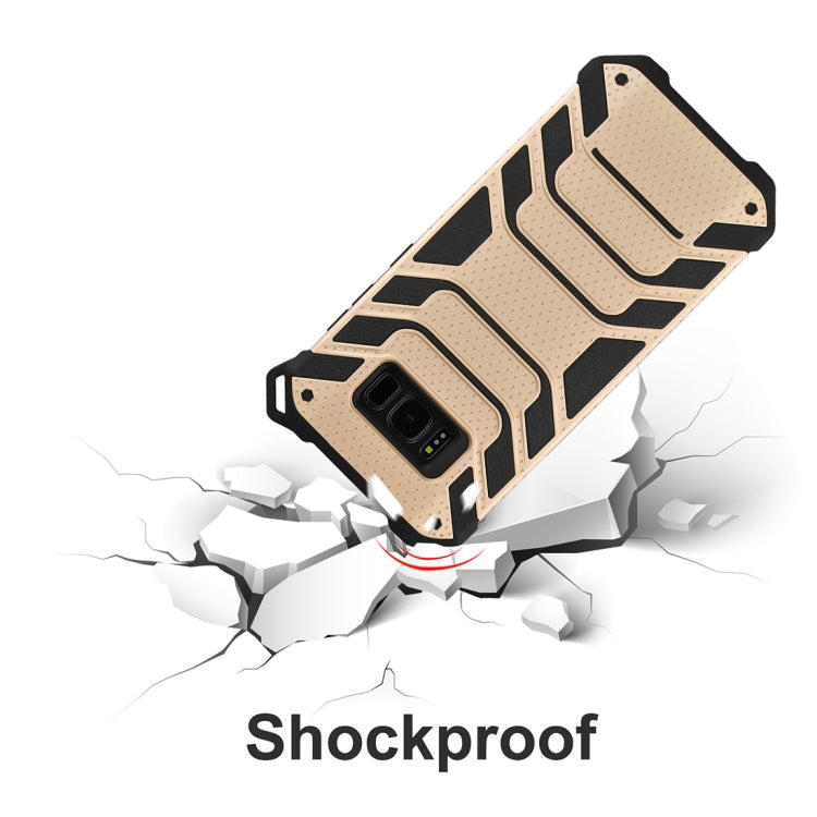 For Galaxy S8+ Shockproof Anti-slip TPU + PC Protective Back Case