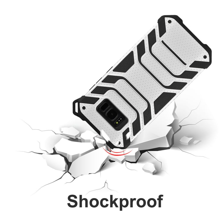 For Galaxy S8+ Shockproof Anti-slip TPU + PC Protective Back Case