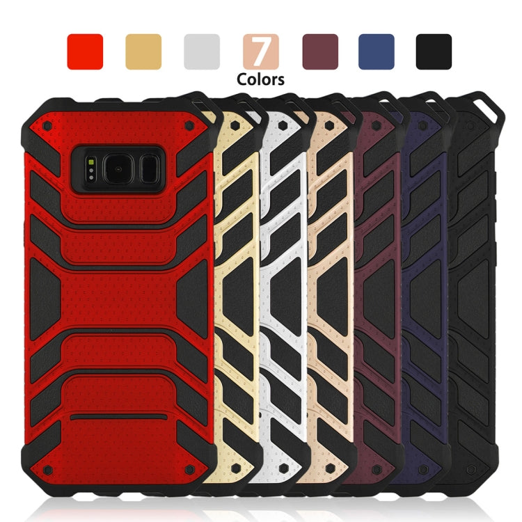 For Galaxy S8+ Shockproof Anti-slip TPU + PC Protective Back Case