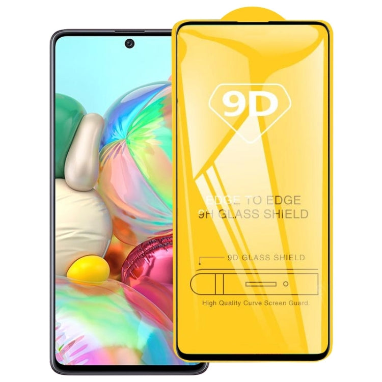 9D Full Glue Full Screen Tempered Glass Film for Samsumg Galaxy M54 / A71 / A73 / F54
