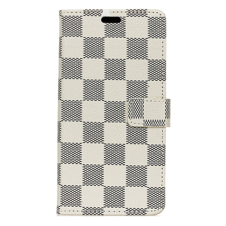 For Galaxy Xcover 4 / G390F Lattice Texture Horizontal Flip Leather Case with Holder & Card Slots & Wallet