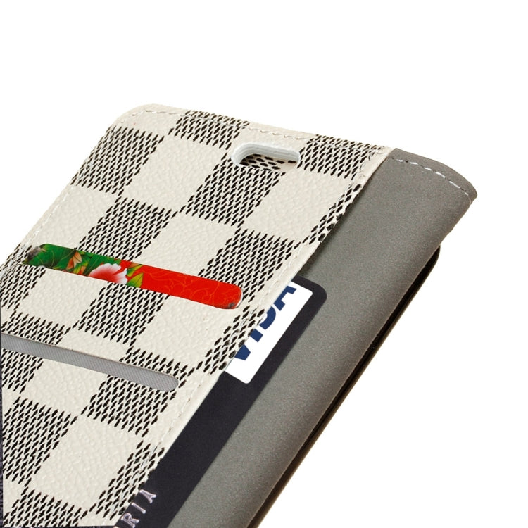 For Galaxy Xcover 4 / G390F Lattice Texture Horizontal Flip Leather Case with Holder & Card Slots & Wallet