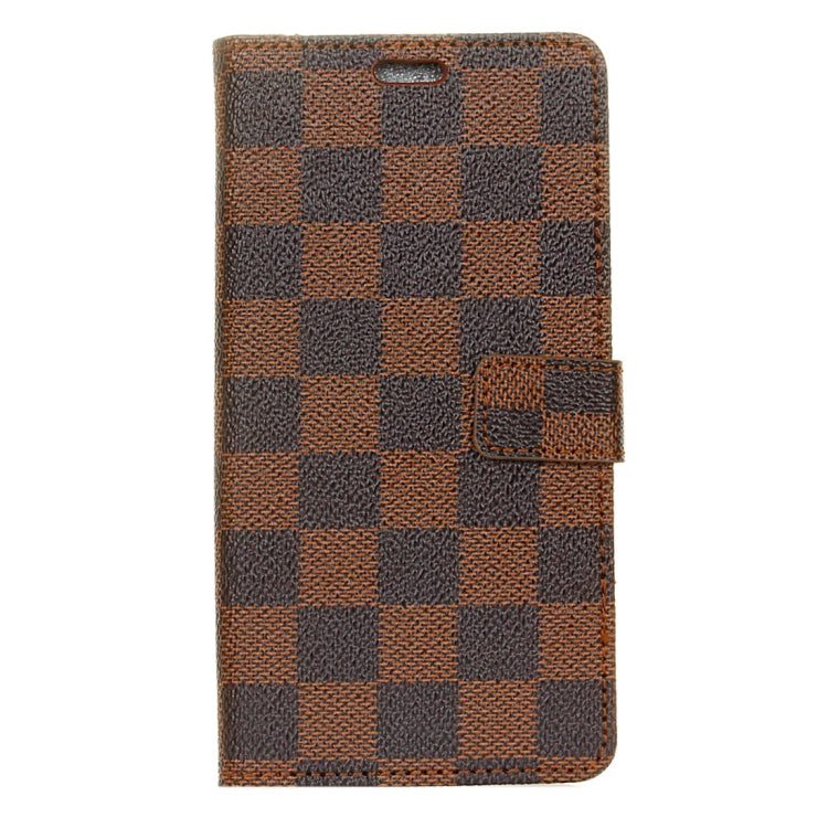 For Galaxy Xcover 4 / G390F Lattice Texture Horizontal Flip Leather Case with Holder & Card Slots & Wallet