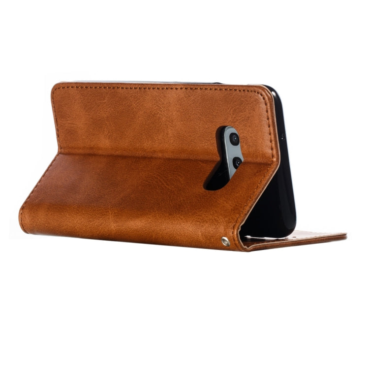 Calf Texture Zipper Magnetic Horizontal Flip Leather Case for Galaxy S10e, with Wallet & Holder & Card Slots