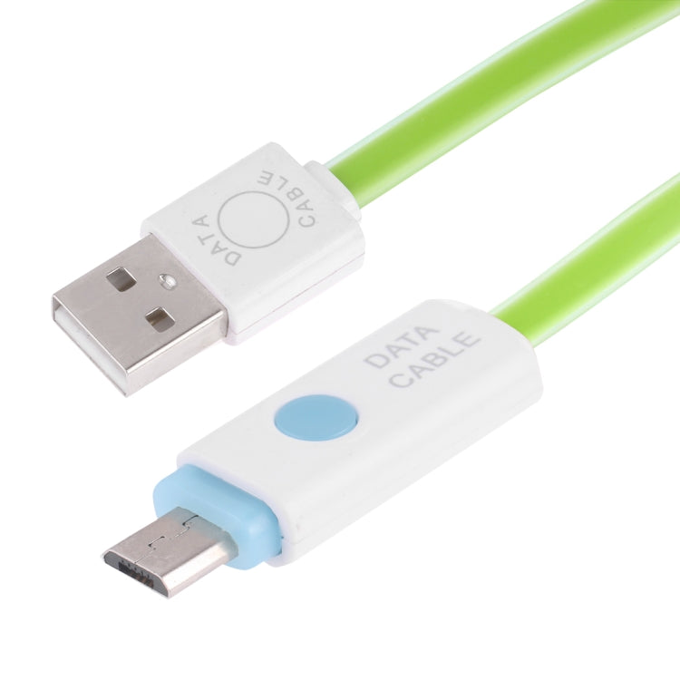 1m USB to Micro USB Noodle Jelly Data Sync Charging Cable