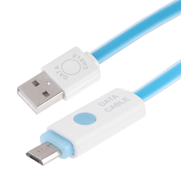 1m USB to Micro USB Noodle Jelly Data Sync Charging Cable