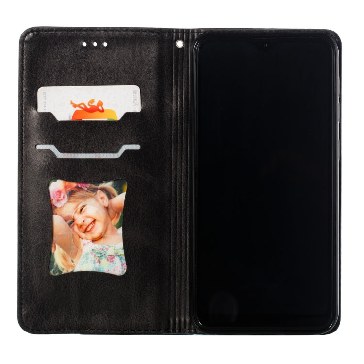 Calf Texture Zipper Magnetic Horizontal Flip Leather Case for Galaxy M10, with Wallet & Holder & Card Slots