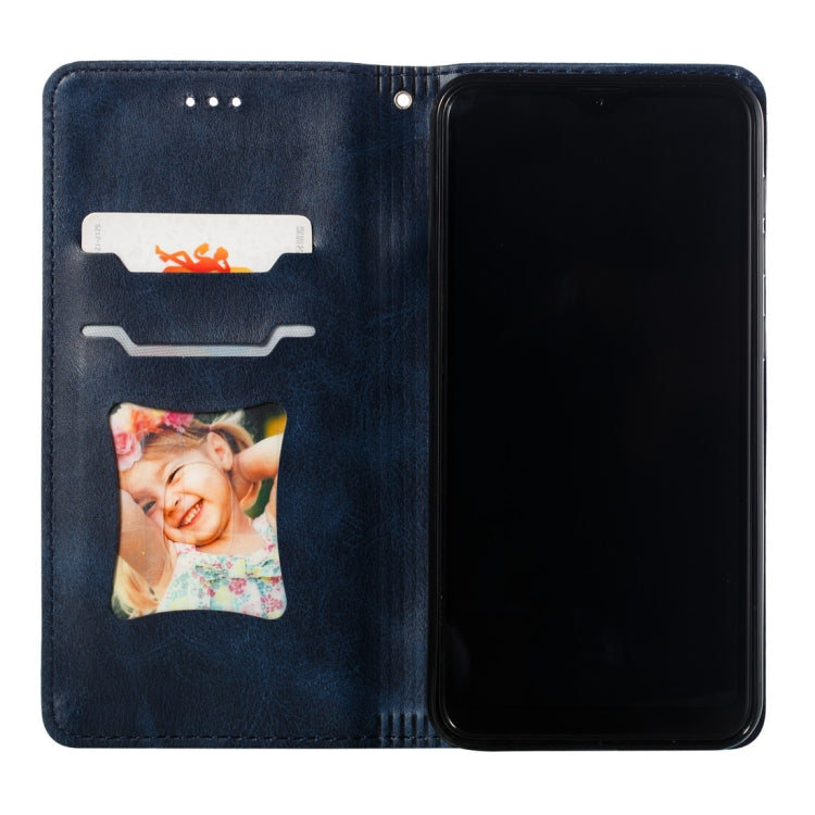 Calf Texture Zipper Magnetic Horizontal Flip Leather Case for Galaxy M10, with Wallet & Holder & Card Slots