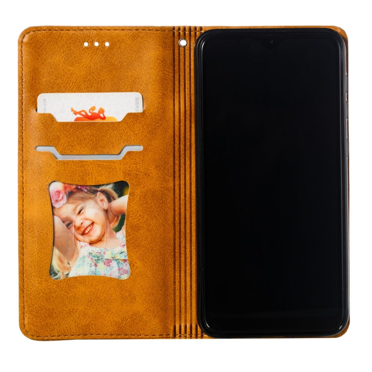 Calf Texture Zipper Magnetic Horizontal Flip Leather Case for Galaxy M10, with Wallet & Holder & Card Slots