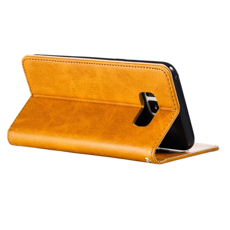 Calf Texture Zipper Magnetic Horizontal Flip Leather Case for Galaxy S8+, with Wallet & Holder & Card Slots
