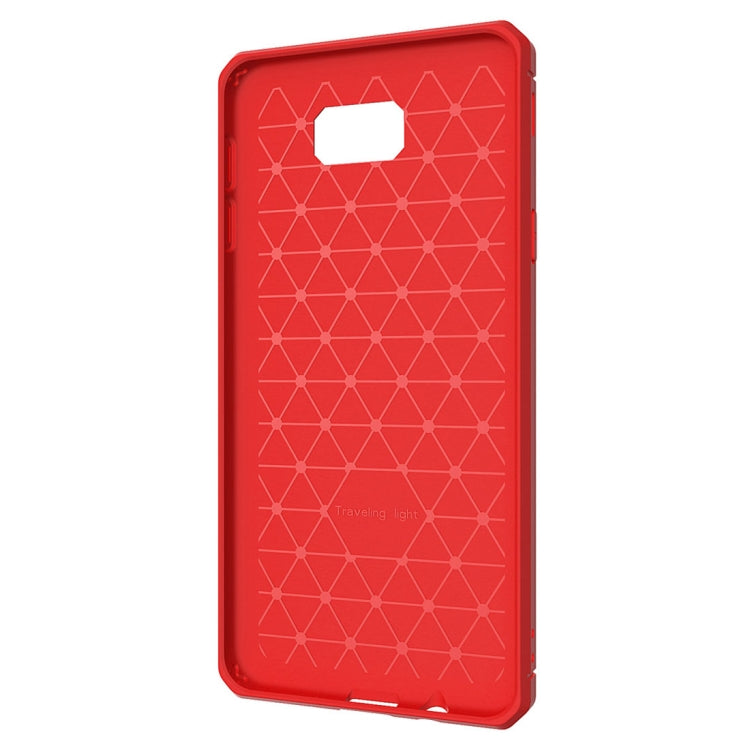For Galaxy J5 Prime Brushed Texture TPU Anti-slip Soft Protective Case
