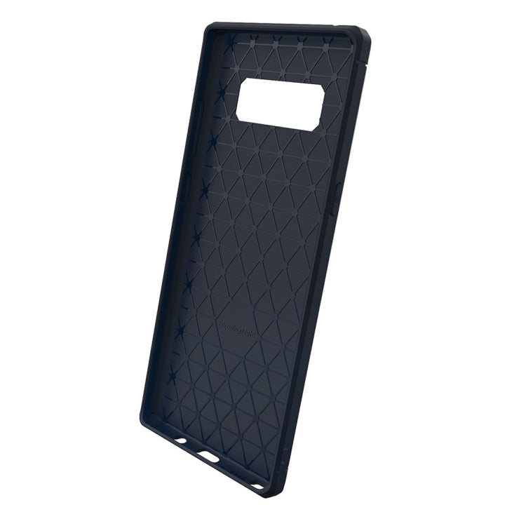 For Galaxy Note 8  Brushed Texture TPU Anti-slip Soft Protective Case