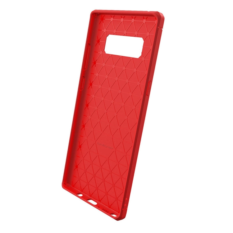 For Galaxy Note 8  Brushed Texture TPU Anti-slip Soft Protective Case