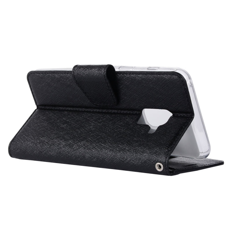 For Galaxy A8 (2018) Silk Texture Horizontal Flip Leather Case with Holder & Card slots & Wallet & Photo Frame
