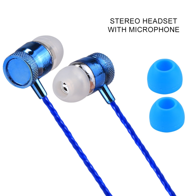 S1 Bass Stereo Sound Generally In-ear Wire Control Earphone with A Pair Earplug Sleeve, For iPhone, iPad, Galaxy, Huawei, Xiaomi, LG, HTC and Other Smartphones