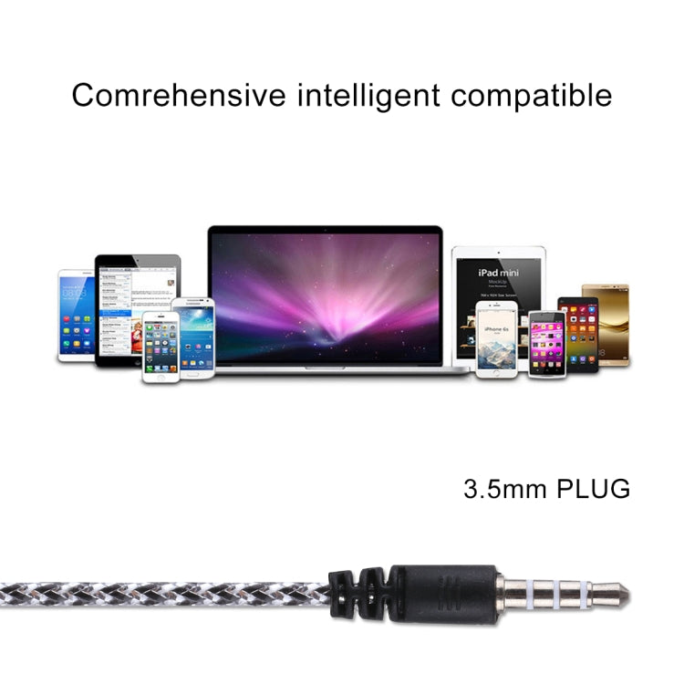 JL-064 Bass HIFI Stereo Sound Generally In-ear Wire Control Earphone, For iPhone, iPad, Galaxy, Huawei, Xiaomi, LG, HTC and Other Smartphones