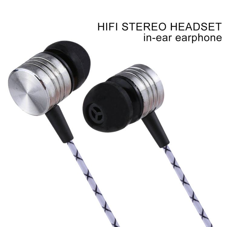 JL-034 Bass HIFI Stereo Sound Generally In-ear Wire Control Earphone, For iPhone, iPad, Galaxy, Huawei, Xiaomi, LG, HTC and Other Smartphones