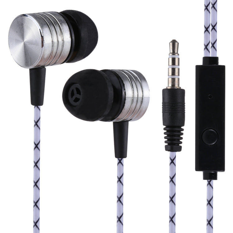 JL-034 Bass HIFI Stereo Sound Generally In-ear Wire Control Earphone, For iPhone, iPad, Galaxy, Huawei, Xiaomi, LG, HTC and Other Smartphones