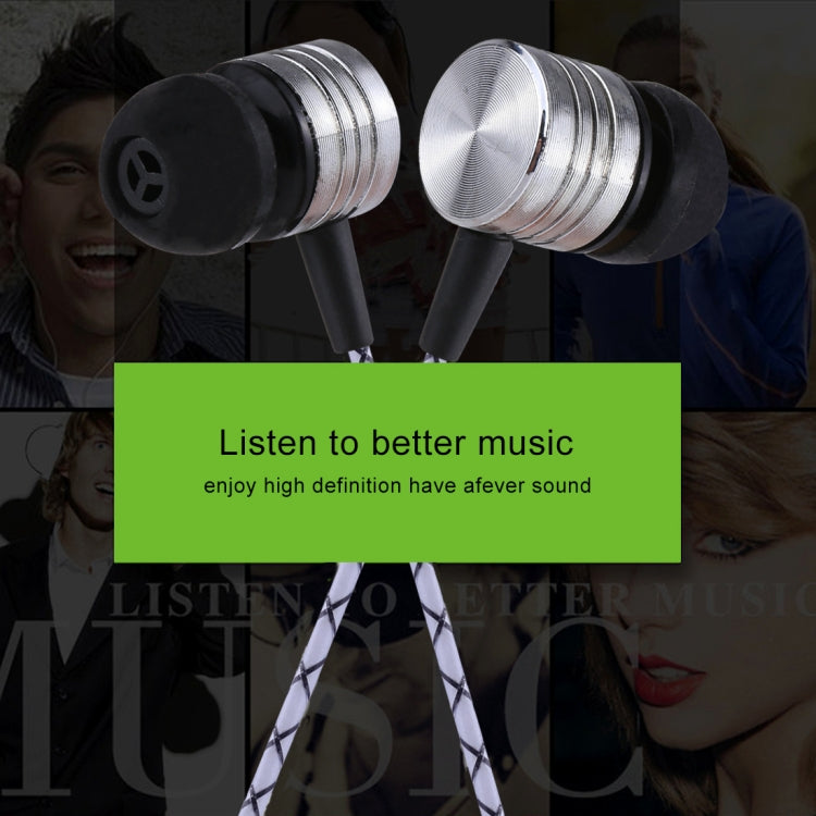 JL-034 Bass HIFI Stereo Sound Generally In-ear Wire Control Earphone, For iPhone, iPad, Galaxy, Huawei, Xiaomi, LG, HTC and Other Smartphones