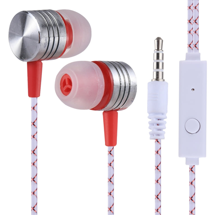 JL-034 Bass HIFI Stereo Sound Generally In-ear Wire Control Earphone, For iPhone, iPad, Galaxy, Huawei, Xiaomi, LG, HTC and Other Smartphones