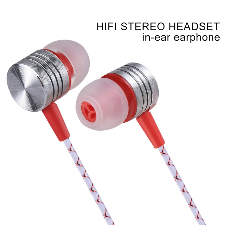 JL-034 Bass HIFI Stereo Sound Generally In-ear Wire Control Earphone, For iPhone, iPad, Galaxy, Huawei, Xiaomi, LG, HTC and Other Smartphones