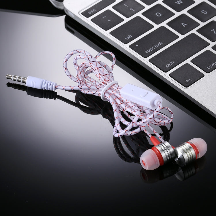 JL-034 Bass HIFI Stereo Sound Generally In-ear Wire Control Earphone, For iPhone, iPad, Galaxy, Huawei, Xiaomi, LG, HTC and Other Smartphones