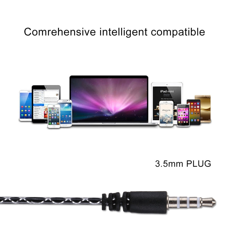 E-05 Bass Stereo Sound Generally In-ear Wire Control Earphone, For iPhone, iPad, Galaxy, Huawei, Xiaomi, LG, HTC and Other Smartphones