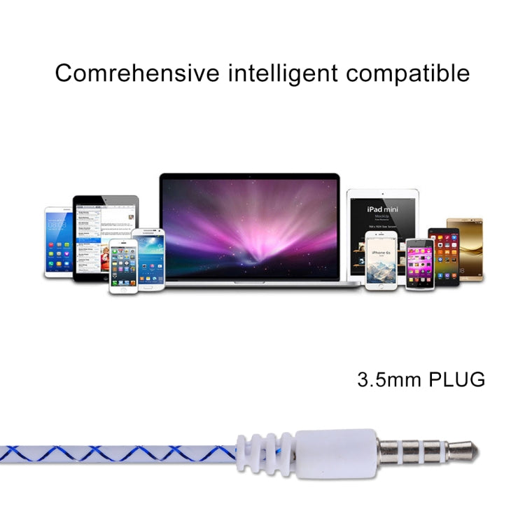 S2 Bass Stereo Sound Generally In-ear Wire Control Earphone with A Pair Earplug Cap, For iPhone, iPad, Galaxy, Huawei, Xiaomi, LG, HTC and Other Smartphones