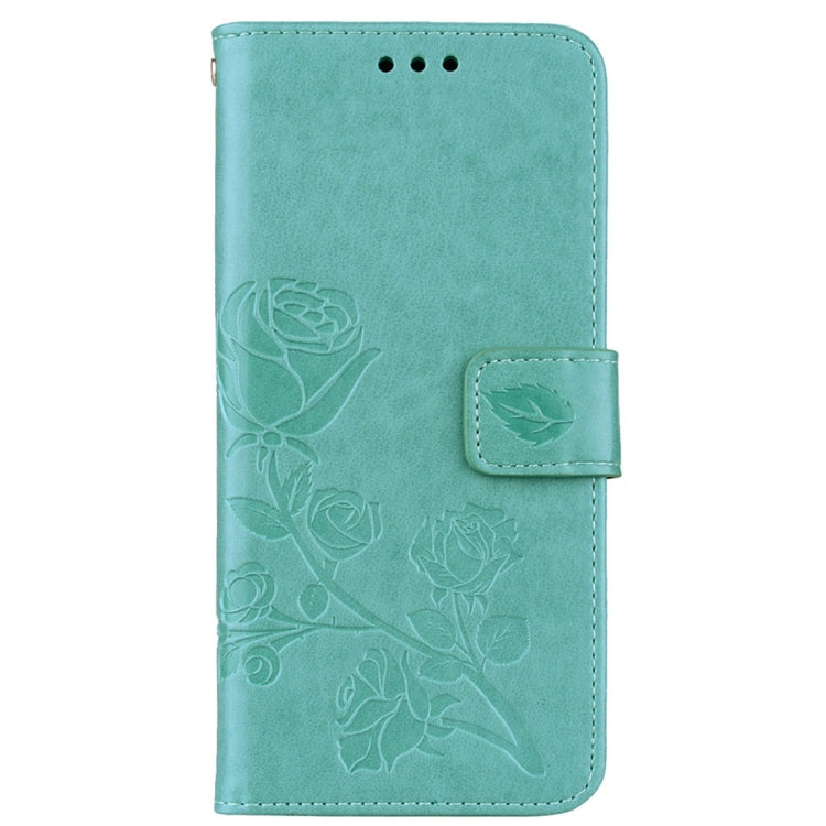 For Galaxy S8 Roses Pressed Flower Pattern Horizontal Flip Leather Case with Holder & Card Slots & Wallet