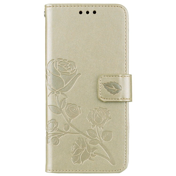 For Galaxy S8 + / G955 Roses Pressed Flower Pattern Horizontal Flip Leather Case with Holder & Card Slots & Wallet