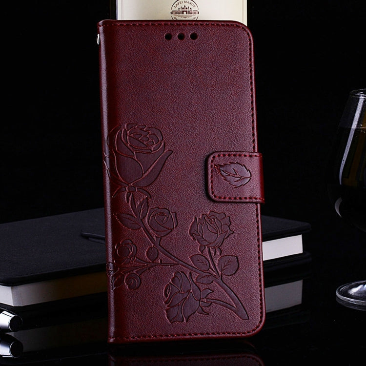 For Galaxy S8 + / G955 Roses Pressed Flower Pattern Horizontal Flip Leather Case with Holder & Card Slots & Wallet