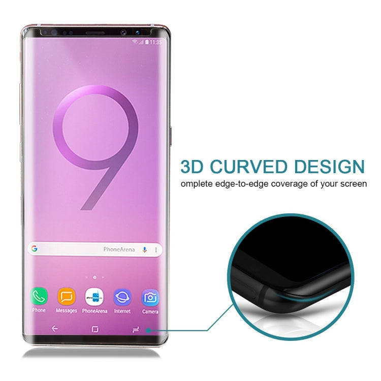 25 PCS Case Friendly Edge Glue Tempered Glass Film for Galaxy Note 9