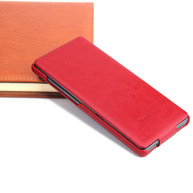 Fierre Shann Retro Oil Wax Texture Vertical Flip PU Leather Case for Galaxy Note 8