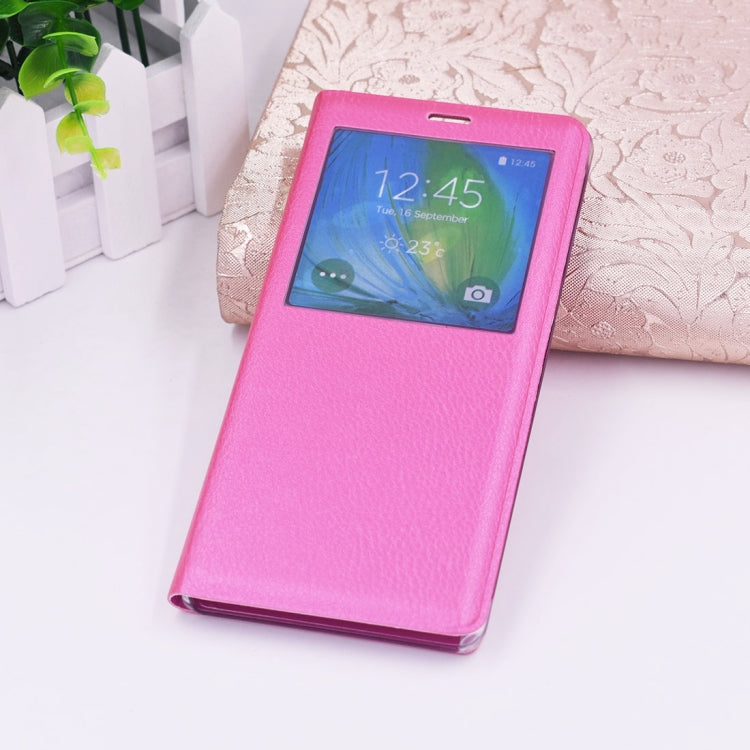 For Galaxy Note 8  PU+PC Horizontal Flip Leather Case with Call Display ID