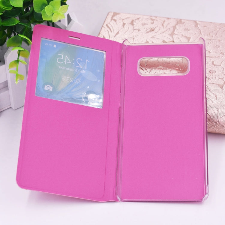 For Galaxy Note 8  PU+PC Horizontal Flip Leather Case with Call Display ID