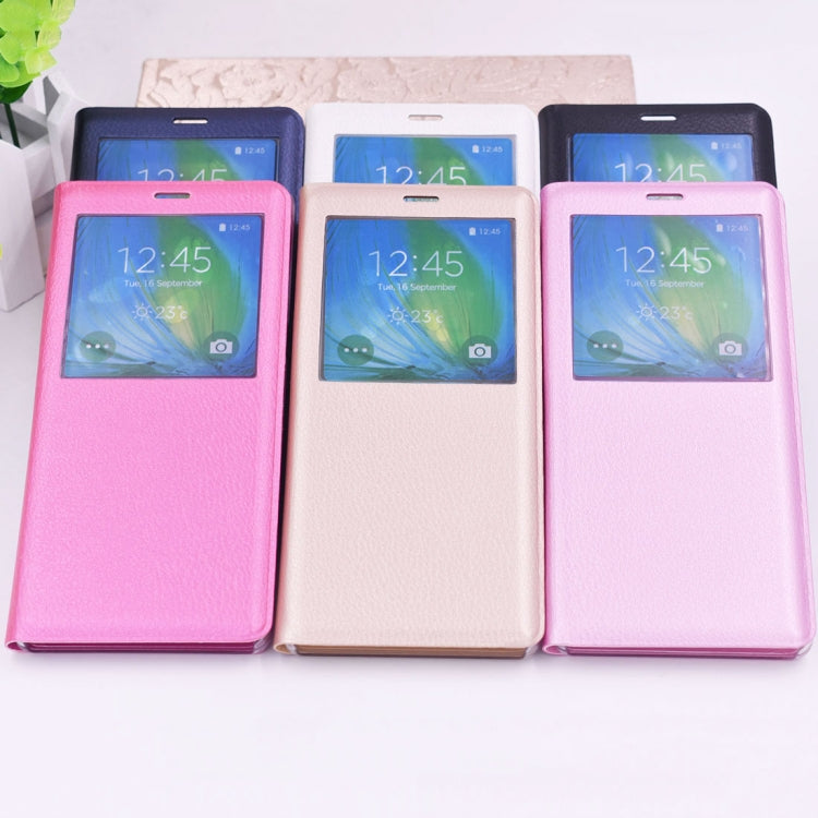 For Galaxy Note 8  PU+PC Horizontal Flip Leather Case with Call Display ID