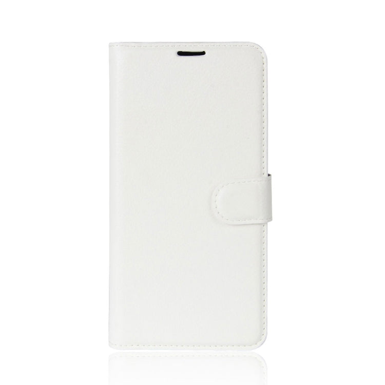 For Galaxy A8 (2018) Litchi Texture Horizontal Flip Leather Case with Holder & Card Slots & Wallet
